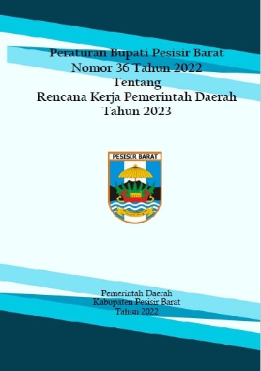 RKPD Murni Kabupaten Pesisir Barat 2023