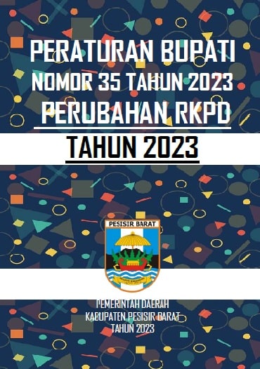 RKPD Perubahan Kabupaten Pesisir Barat 2023