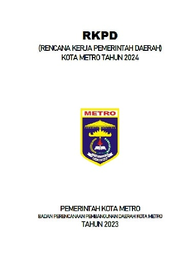 RKPD Murni Kota Metro 2024
